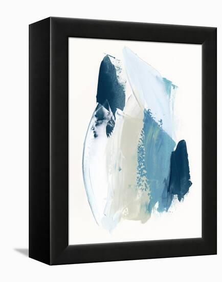 Cobalt Crush I-Victoria Borges-Framed Stretched Canvas