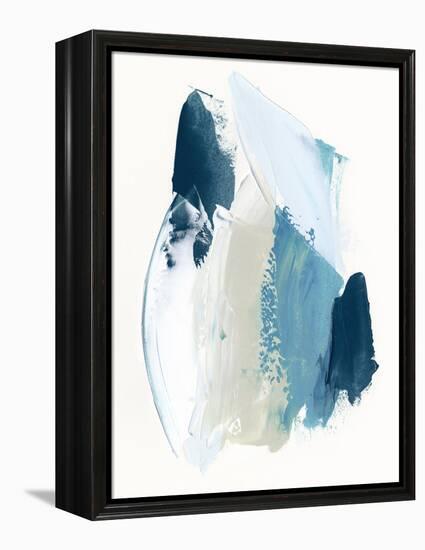 Cobalt Crush I-Victoria Borges-Framed Stretched Canvas