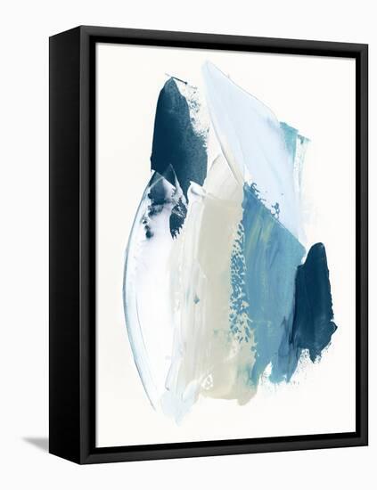 Cobalt Crush I-Victoria Borges-Framed Stretched Canvas