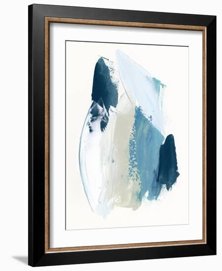 Cobalt Crush I-Victoria Borges-Framed Art Print