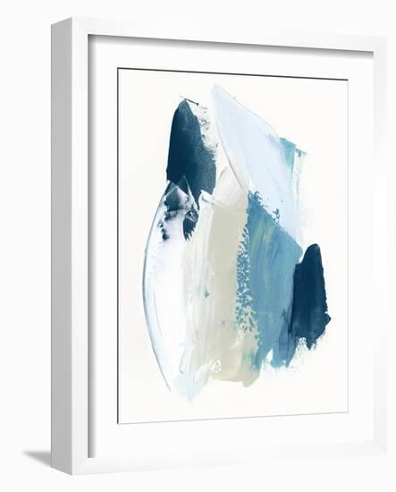 Cobalt Crush I-Victoria Borges-Framed Art Print