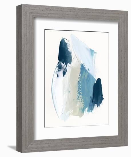 Cobalt Crush I-Victoria Borges-Framed Premium Giclee Print