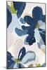 Cobalt Florals I-Isabelle Z-Mounted Art Print