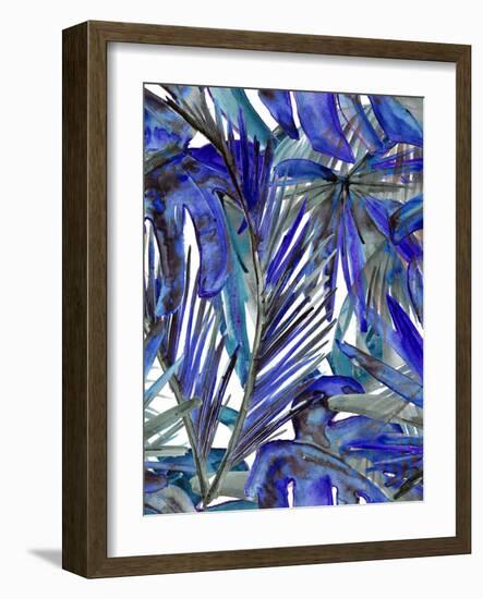 Cobalt II-Ricki Mountain-Framed Art Print