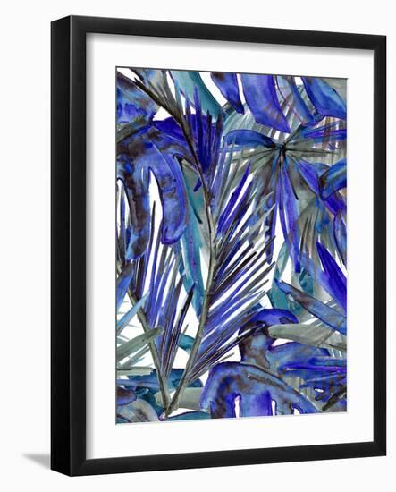 Cobalt II-Ricki Mountain-Framed Art Print