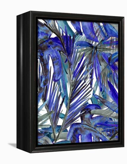 Cobalt II-Ricki Mountain-Framed Stretched Canvas