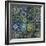 Cobalt Mosaic II-Douglas-Framed Giclee Print