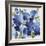 Cobalt Poppies I-Asia Jensen-Framed Art Print