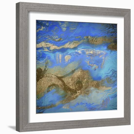 Cobalt Sea-Color Bakery-Framed Giclee Print