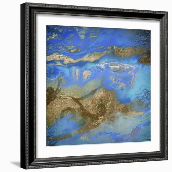 Cobalt Sea-Color Bakery-Framed Giclee Print