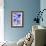 Cobalt V-Yopie Studio-Framed Giclee Print displayed on a wall