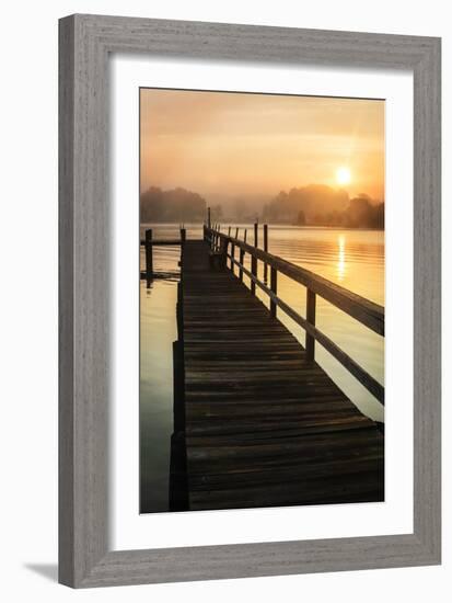 Cobb Island Sunrise II-Alan Hausenflock-Framed Photographic Print