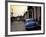 Cobbled Street at Sunset with Old American Car, Trinidad, Sancti Spiritus Province, Cuba-Lee Frost-Framed Photographic Print