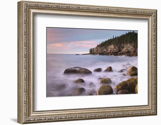 Cobblestone Beach-Alan Majchrowicz-Framed Photographic Print