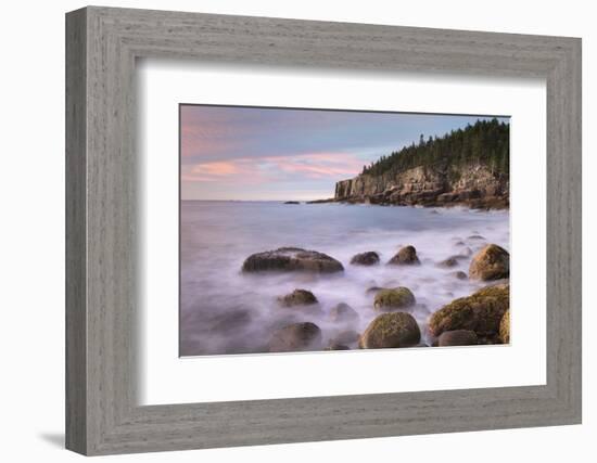 Cobblestone Beach-Alan Majchrowicz-Framed Photographic Print