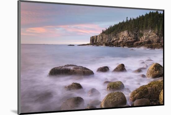 Cobblestone Beach-Alan Majchrowicz-Mounted Photographic Print