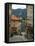 Cobblestone Street Down to Waterfront, Lake Orta, Orta, Italy-Lisa S. Engelbrecht-Framed Premier Image Canvas