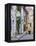 Cobblestone Street in Old Town with Stone Houses, Le Logis Plantagenet Bed and Breakfast-Per Karlsson-Framed Premier Image Canvas