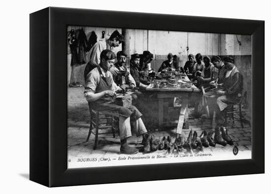 Cobbling Class-null-Framed Premier Image Canvas