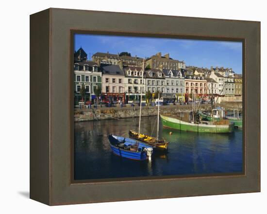 Cobh Harbour, County Cork, Munster, Republic of Ireland (Eire), Europe-Roy Rainford-Framed Premier Image Canvas