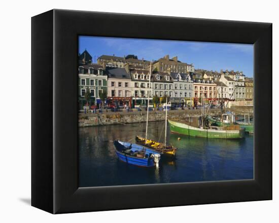 Cobh Harbour, County Cork, Munster, Republic of Ireland (Eire), Europe-Roy Rainford-Framed Premier Image Canvas