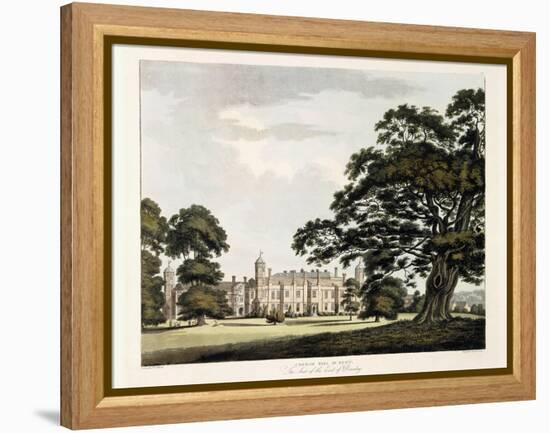 Cobham Hall in Kent, 1800-John George Wood-Framed Premier Image Canvas