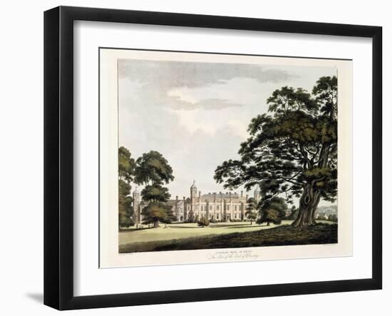 Cobham Hall in Kent, 1800-John George Wood-Framed Giclee Print