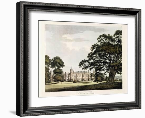 Cobham Hall in Kent, 1800-John George Wood-Framed Giclee Print