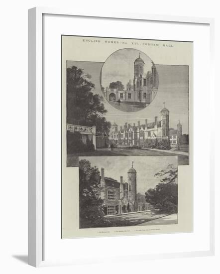 Cobham Hall-Charles Auguste Loye-Framed Giclee Print