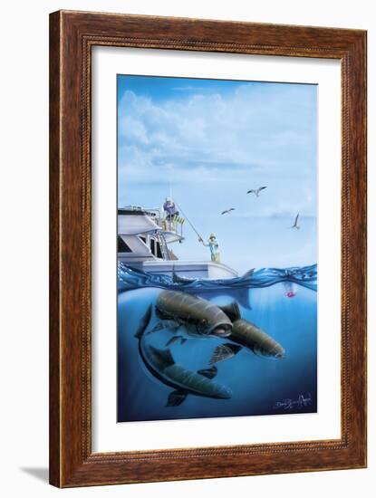 Cobia Quest-Dann Spider-Framed Giclee Print