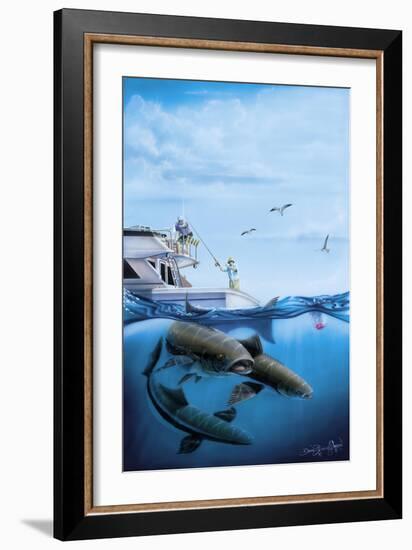 Cobia Quest-Dann Spider-Framed Giclee Print