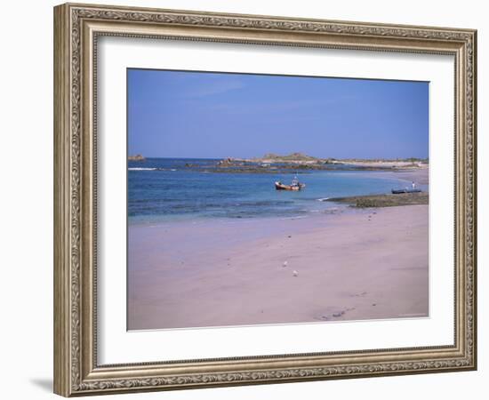 Cobo Bay, Guernsey, Channel Islands, United Kingdom-J Lightfoot-Framed Photographic Print