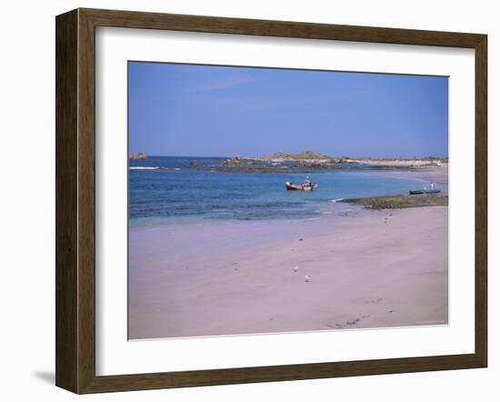 Cobo Bay, Guernsey, Channel Islands, United Kingdom-J Lightfoot-Framed Photographic Print