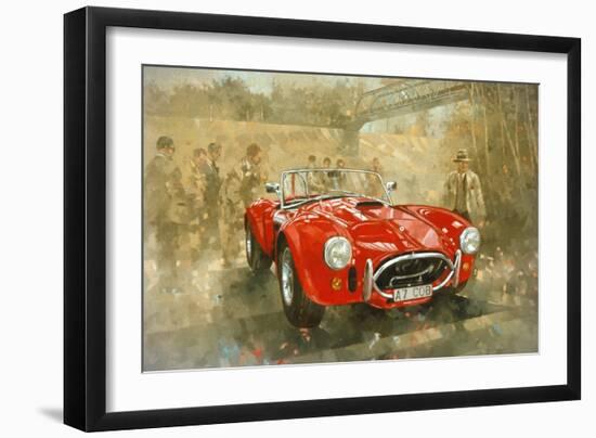 Cobra at Brooklands-Peter Miller-Framed Premium Giclee Print