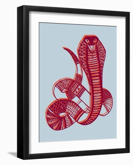 Cobra-null-Framed Giclee Print