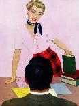 Organizational Wife  - Saturday Evening Post "Leading Ladies", September 24, 1960 pg.22-Coby Whitmore-Giclee Print