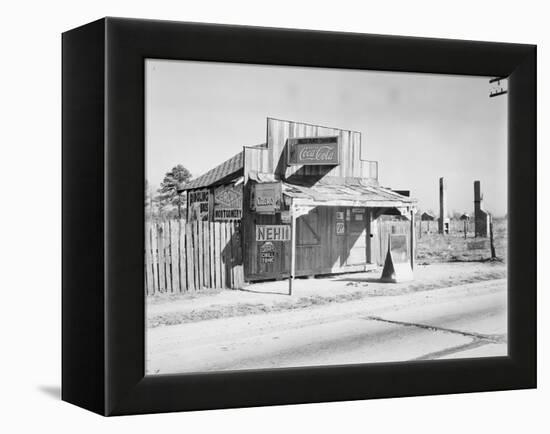 Coca-Cola shack in Alabama, 1935-Walker Evans-Framed Premier Image Canvas