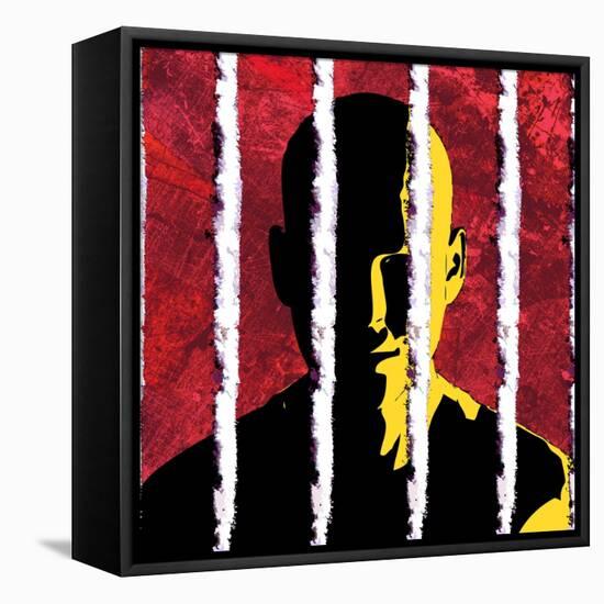 Cocaine Addiction, Conceptual Artwork-Stephen Wood-Framed Premier Image Canvas