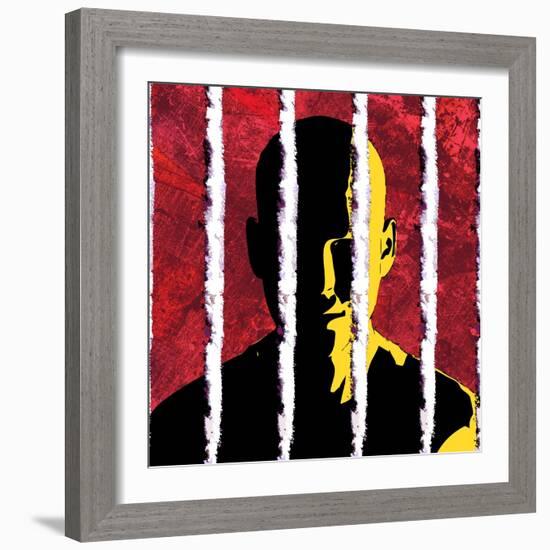 Cocaine Addiction, Conceptual Artwork-Stephen Wood-Framed Premium Photographic Print