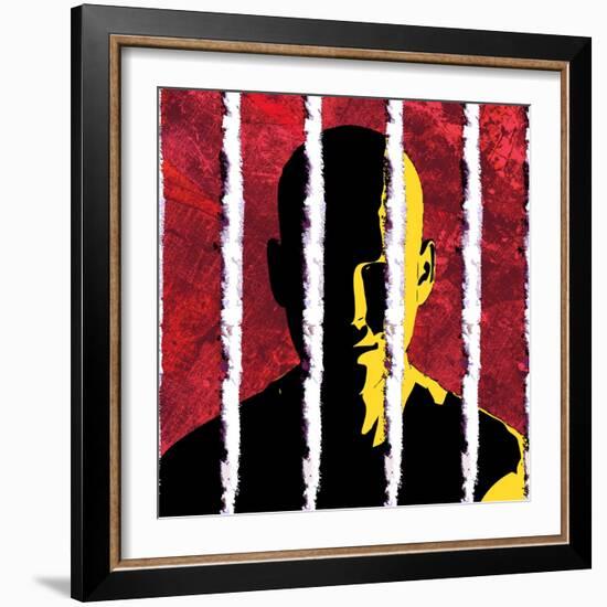 Cocaine Addiction, Conceptual Artwork-Stephen Wood-Framed Premium Photographic Print