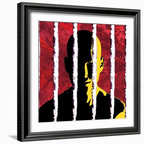 Cocaine Addiction, Conceptual Artwork-Stephen Wood-Framed Premium Photographic Print