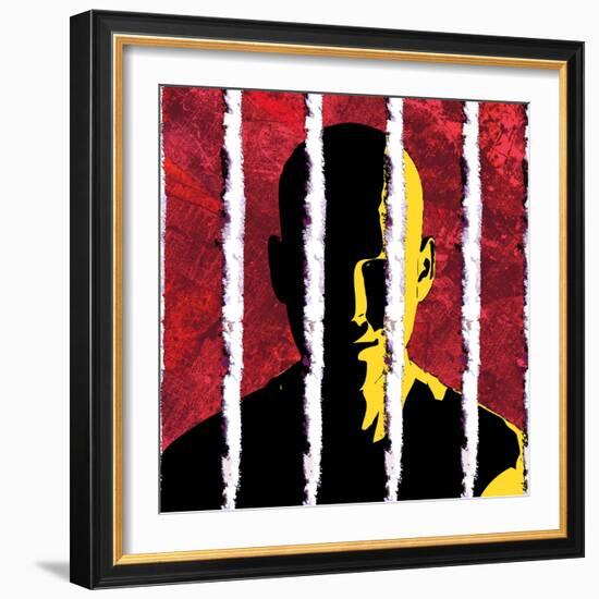 Cocaine Addiction, Conceptual Artwork-Stephen Wood-Framed Premium Photographic Print