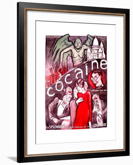 Cocaine-Rene Galliard-Framed Art Print