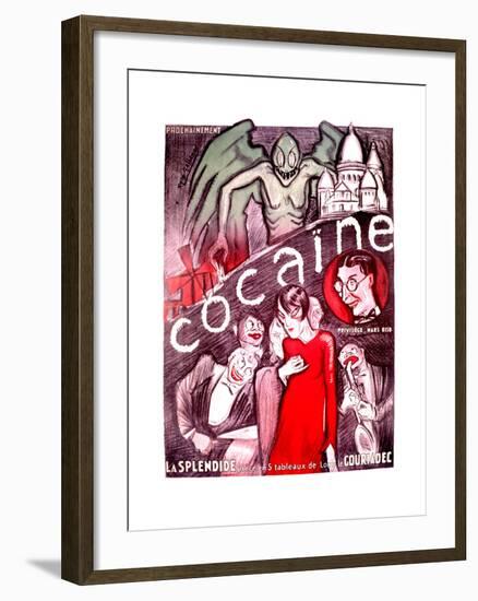 Cocaine-Rene Galliard-Framed Art Print