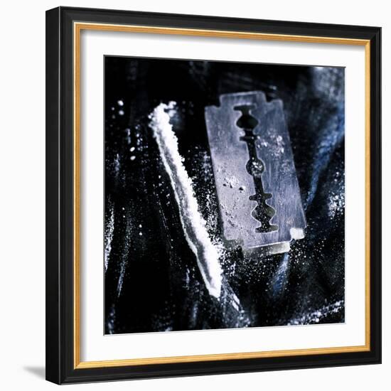 Cocaine-Kevin Curtis-Framed Premium Photographic Print