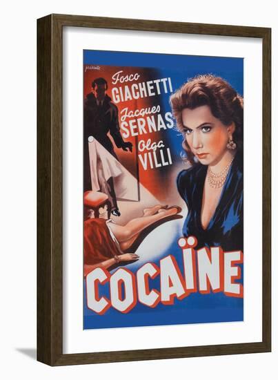 Cocaine-null-Framed Art Print