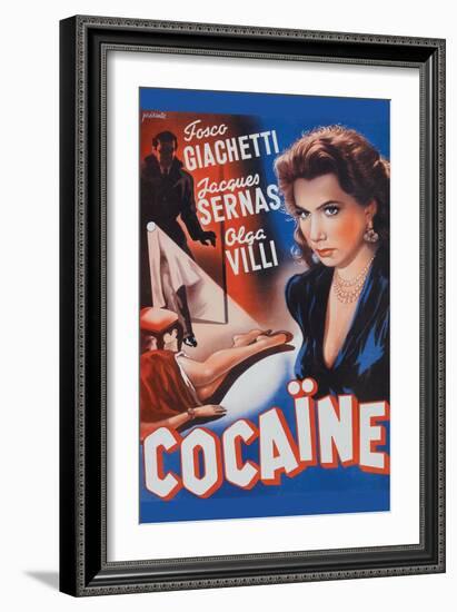 Cocaine-null-Framed Art Print