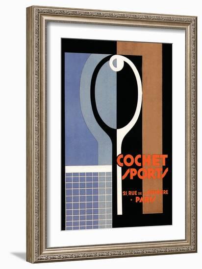 Coche Sports-null-Framed Art Print