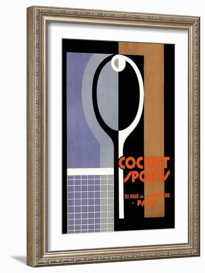 Coche Sports-null-Framed Art Print