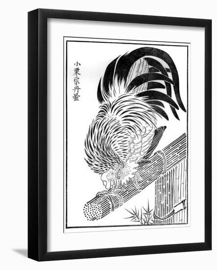 Cock, 15th Century-Oguri Sotan-Framed Giclee Print